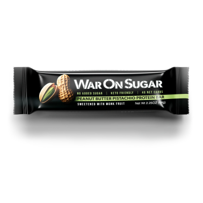 Peanut Butter Pistachio Protein Bar